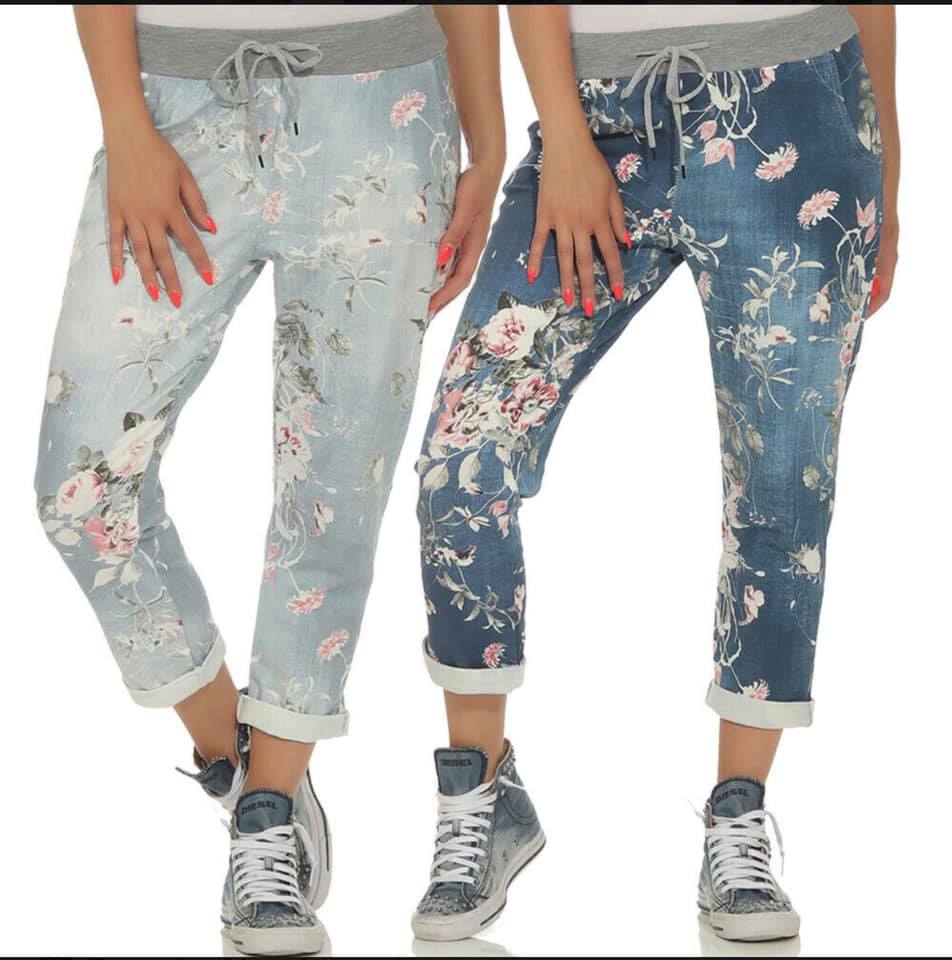 Damen Streetwear High-Waist Jeans im lockeren Mom- & Boyfriend-Stil
