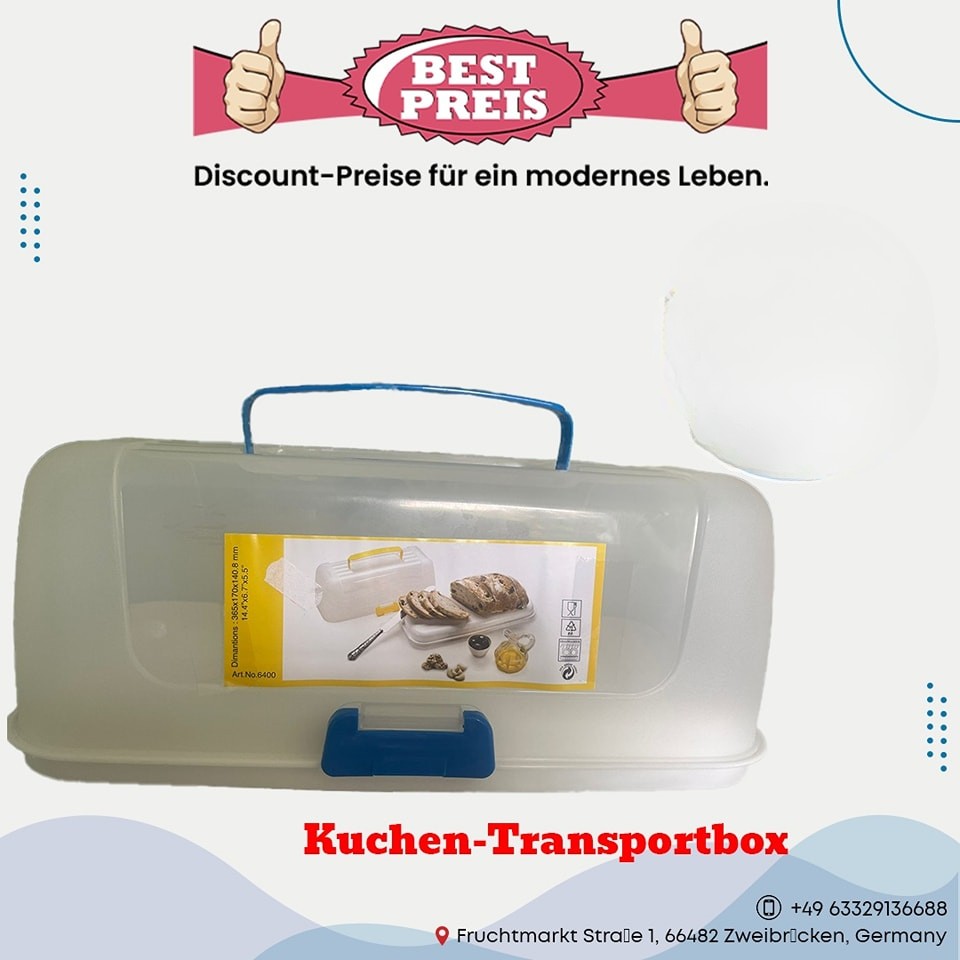 Kuchen-Transportbox