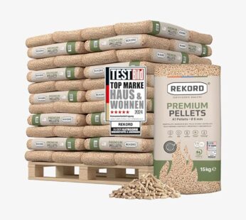 Pellets A1 Premium (990kg): Holzpellets auf Palette
