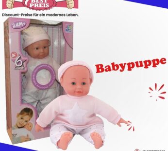 Babypuppe – Kuschelig & süß, perfekt zum Spielen