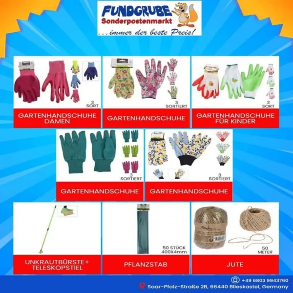 Robuste Gartenhandschuhe - Schutz & Komfort
