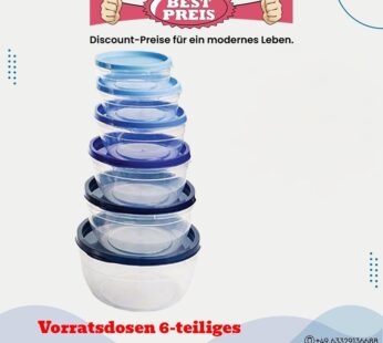 Vorratsdosen 6-teiliges